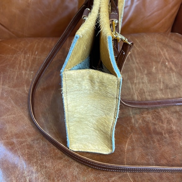 Satchel Mamie Mini in Cowhide - Picture 4 of 7